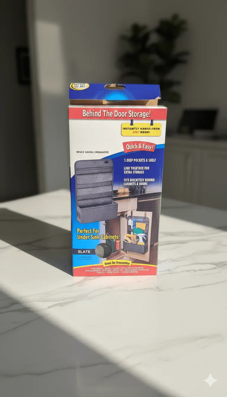 Door Storage Organizer - Behind