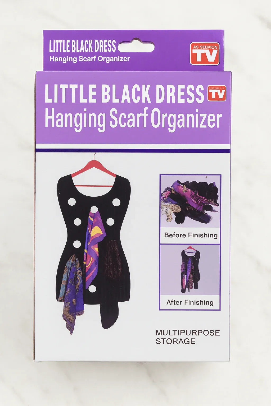 Hanging Scarf/Dress Organizer