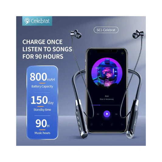 Wireless Neckband Earphones - Celebrat