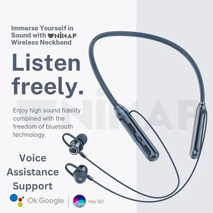 Bluetooth Wireless Neckband Earphones - HEPU