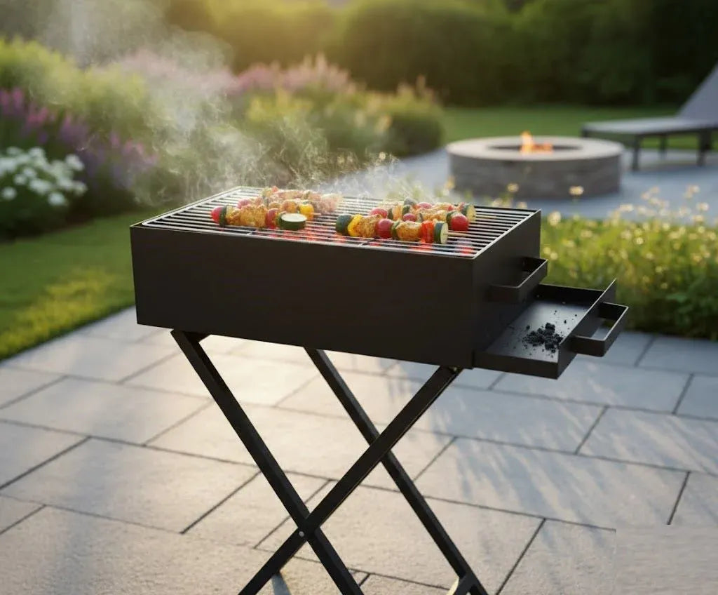 Portable Charcoal BBQ Grill © Ⓢ