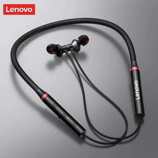 Lenovo - Hanging Neckband Wireless Headphones